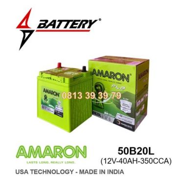 ẮC QUY AMARON 50B20L (12V - 40AH)