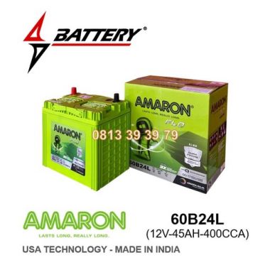 ẮC QUY AMARON 60B24L (12V - 45AH)