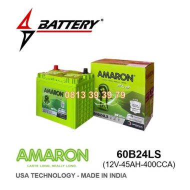 ẮC QUY AMARON 60B24LS (12V - 45AH)