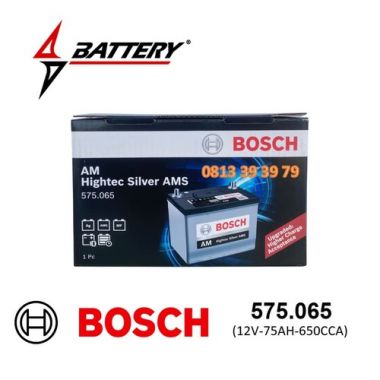 Ắc Quy Bosch Hightec AMS 575.065 (12V-75AH)