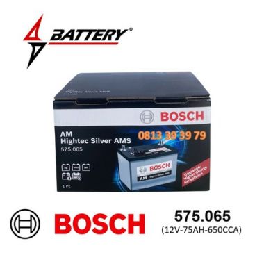 Ắc Quy Bosch Hightec AMS 575.065 (12V-75AH)
