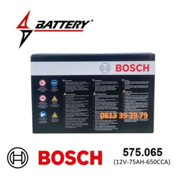 Ắc Quy Bosch Hightec AMS 575.065 (12V-75AH)