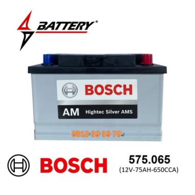 Ắc Quy Bosch Hightec AMS 575.065 (12V-75AH)