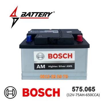 Ắc Quy Bosch Hightec AMS 575.065 (12V-75AH)
