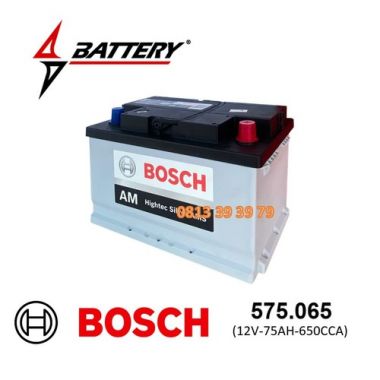Ắc Quy Bosch Hightec AMS 575.065 (12V-75AH)