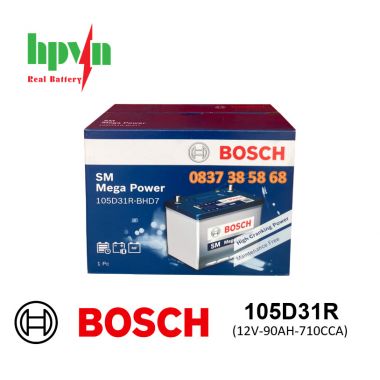 Ắc Quy BOSCH 105D31R (12V-90AH)