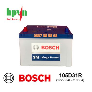 Ắc Quy BOSCH 105D31R (12V-90AH)