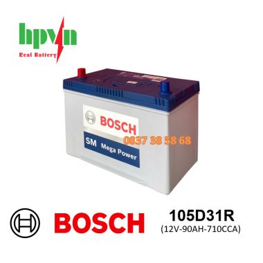 Ắc Quy BOSCH 105D31R (12V-90AH)