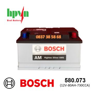 Ắc Quy BOSCH 580.073 (12V-80AH)