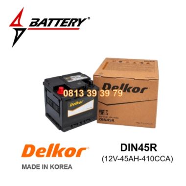 Ắc Quy Delkor DIN45R (12V-45AH)