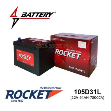 Ắc Quy Rocket SMF 105D31L (12V-94AH)