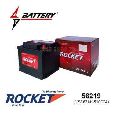 Ắc Quy Rocket SMF 56219 (12V-62AH)