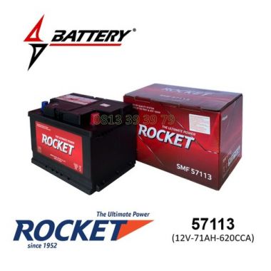 Ắc Quy Rocket SMF 57113 (12V-71AH)