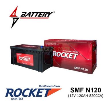 Ắc Quy Rocket SMF N120 (12V-120AH)