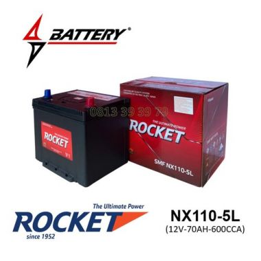 Ắc Quy Rocket SMF NX110-5L (12V-70AH)