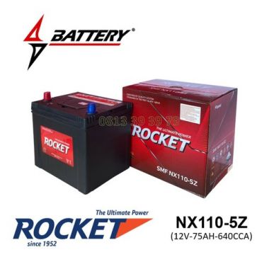 Ắc Quy Rocket SMF NX110-5Z (12V-75AH)
