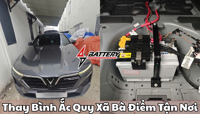 Cửa h&agrave;ng ắc quy x&atilde; B&agrave; Điểm ch&iacute;nh h&atilde;ng