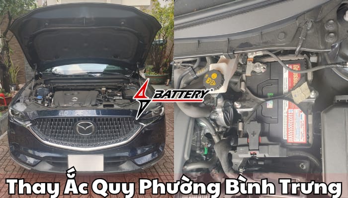 Thay ắc quy phường B&igrave;nh Trưng tận nơi