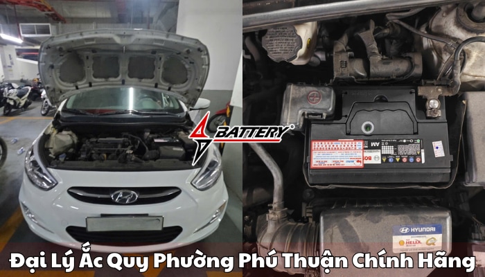 Cửa H&agrave;ng Ắc Quy Phường Ph&uacute; Thuận Ch&iacute;nh H&atilde;ng