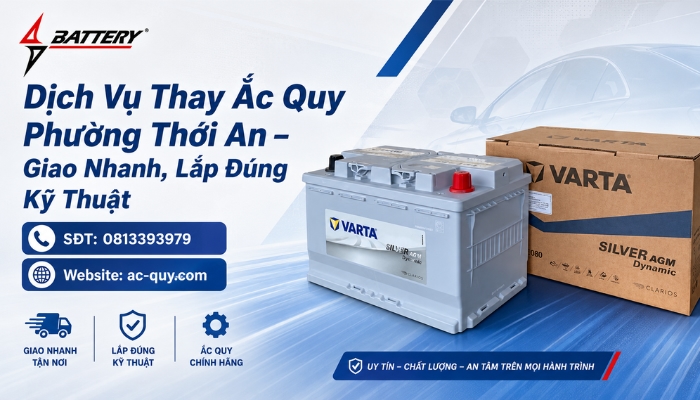 Lợi &Iacute;ch Khi Sử Dụng Dịch Vụ Thay Ắc Quy Tận Nơi