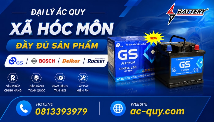 Đại L&yacute; Ắc Quy Ch&iacute;nh H&atilde;ng X&atilde; H&oacute;c M&ocirc;n