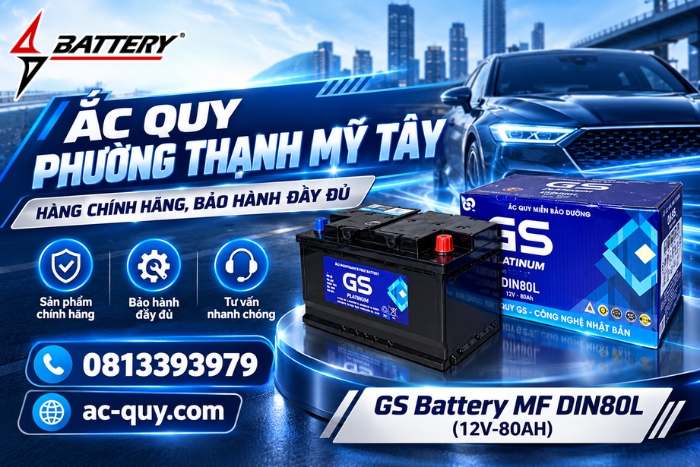 Ắc Quy Phường Thạnh Mỹ Tây– Hàng Chính Hãng, Bảo Hành Đầy Đủ