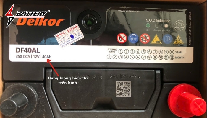 Kiểm tra dung lượng b&igrave;nh ắc quy