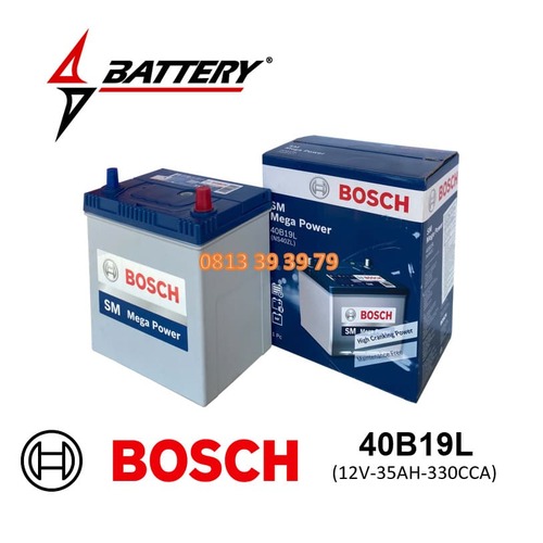 ẮC QUY BOSCH 40B19L (12V-35AH)