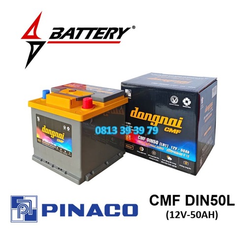 Ắc Quy Đồng Nai CMF DIN50L (12V - 50AH)