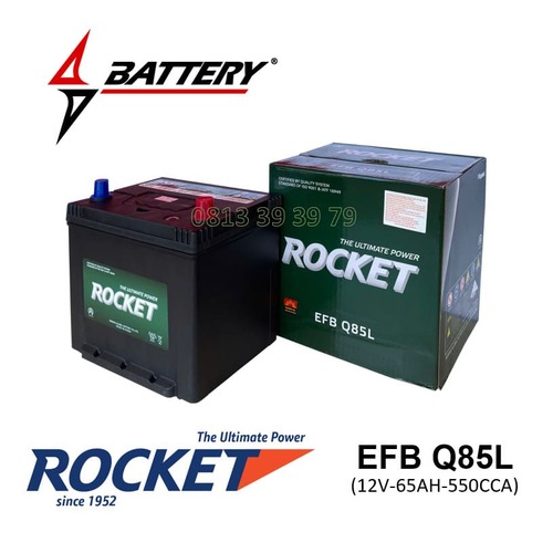 Ắc Quy Rocket EFB Q85L (12V-65AH)