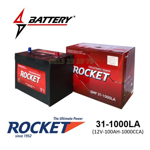 Ắc Quy Rocket SMF 31-1000LA (12V-100AH)