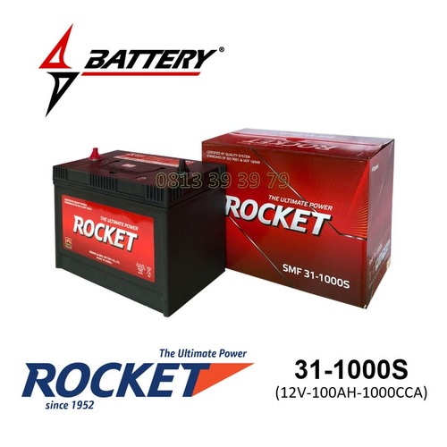 Ắc Quy Rocket SMF 31-1000S (12V-100AH)