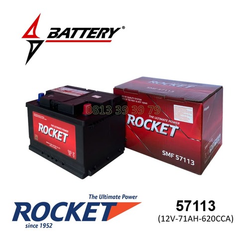Ắc Quy Rocket SMF 57113 (12V-71AH)