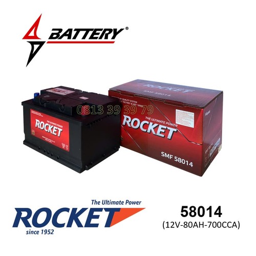 Ắc Quy Rocket SMF 58014 (12V-80AH)